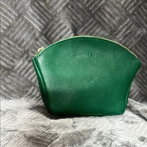 Portland Leather Large Seashell Pouch in Bacalar